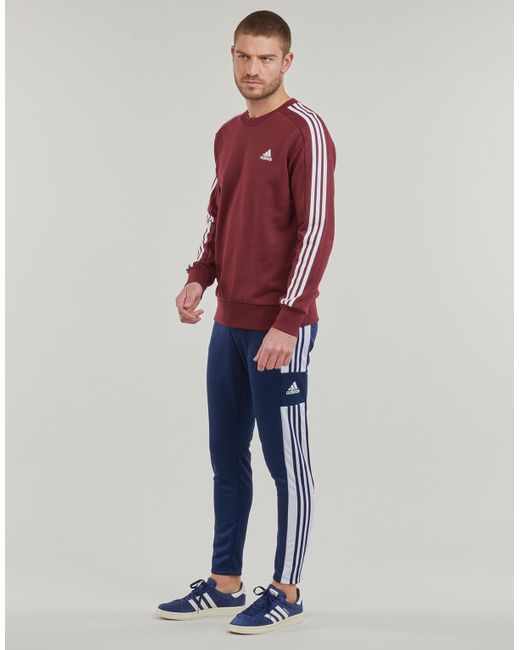 Adidas Red Sweatshirt M 3s Ft Swt for men