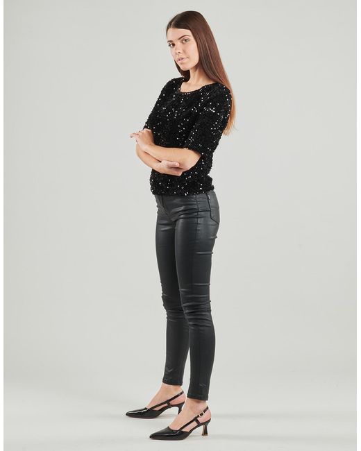 Pieces Black Blouse Pckam