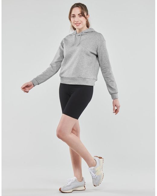 Only Play Gray Hoodies Onplounge Ls Hood Sweat - Noos