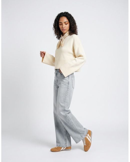ONLY Gray Flare / Wide Jeans Onljuicy Hw Wide Leg Dnm Rea707