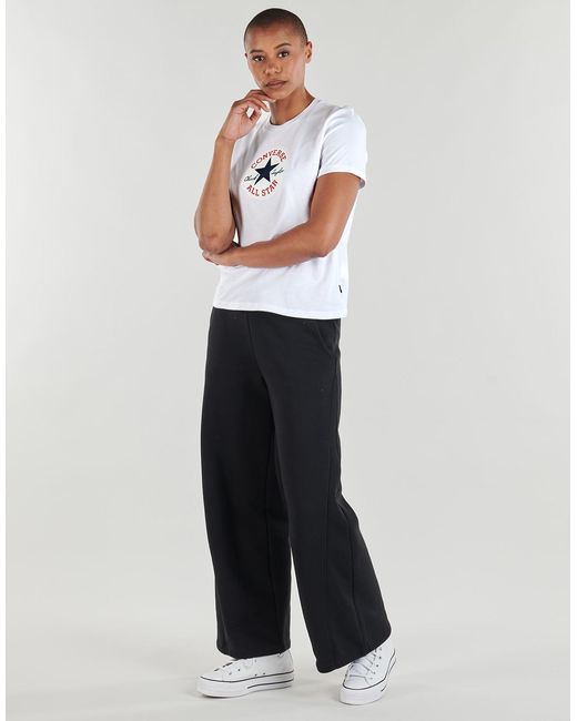 Converse White T Shirt Chuck Patch Standard Fit Tee