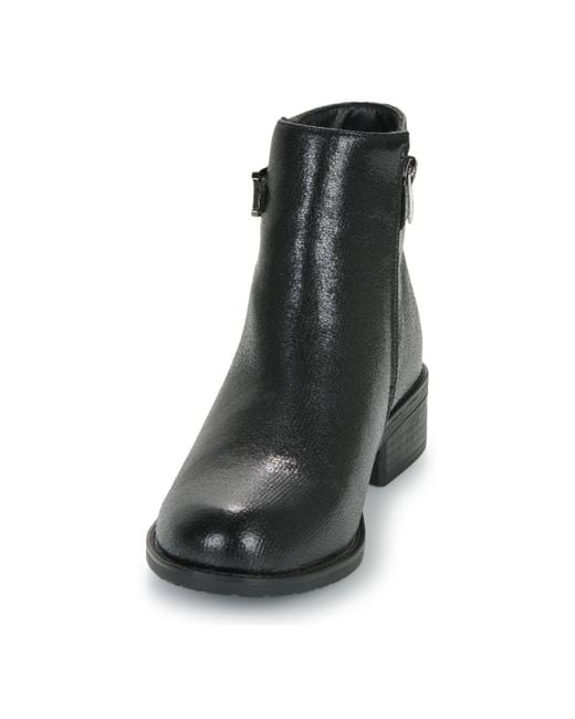 Les Petites Bombes Black Mid Boots Gisabel