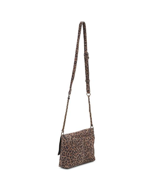 Pieces Brown Shoulder Bag Pcfelizia Leather Cross Body
