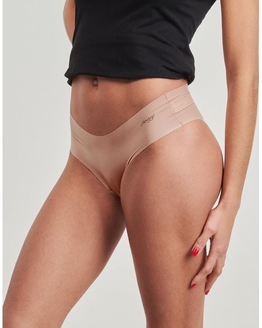 Sloggi Natural Knickers/panties Zero Microfibre 2.0 Hipster Pack De 2