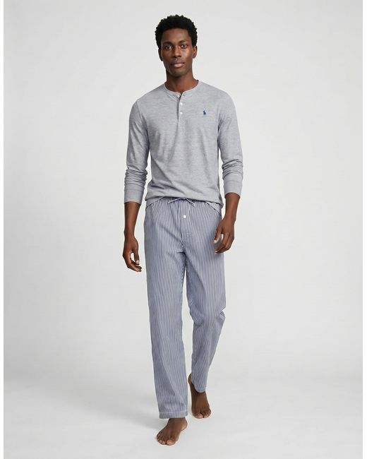 Polo Ralph Lauren Gray Sleepsuits Pj Pant-sleep-bottom for men