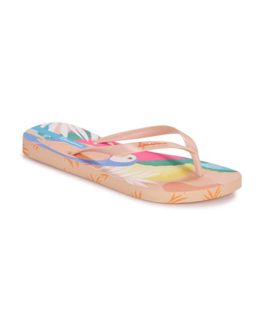 Ipanema Pink Flip Flops / Sandals (shoes) Sem Igual Fem