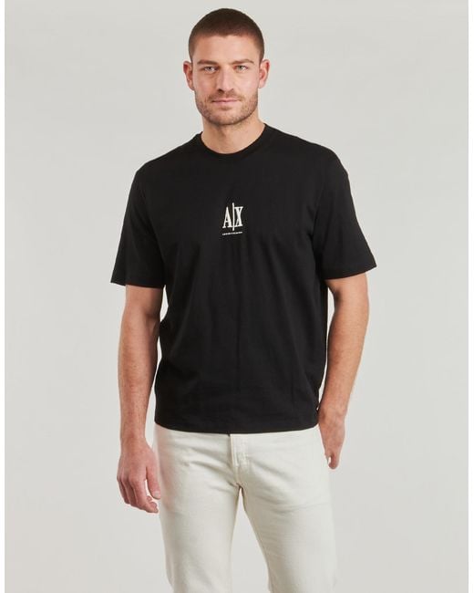 ARMANI EXCHANGE Black T Shirt Xm000363 for men