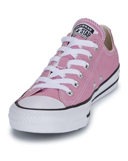 Converse Purple Shoes (trainers) Chuck Taylor All Star