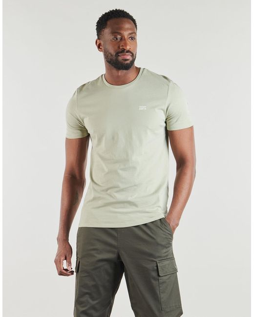 Teddy Smith Gray T Shirt The Tee 1 Mc for men
