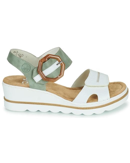 Rieker Metallic Solla Sandals