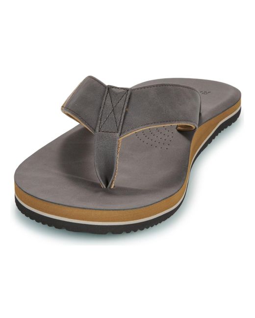 Rip Curl Brown Flip Flops / Sandals (shoes) Oxford Bloom Open Toe for men