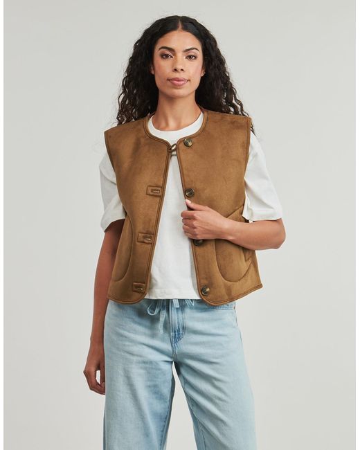 ONLY Brown Cardigans Onlnico