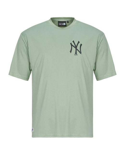 KTZ Green T Shirt League Essentials Tee New York Yankkees for men