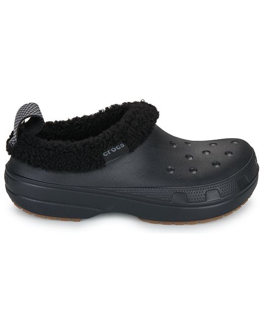CROCSTM Black Clogs (shoes) Classic Lined Shorty