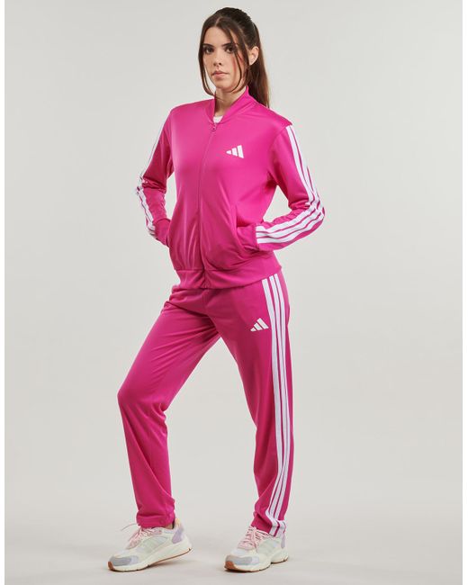 Adidas Pink Tracksuits Jd5436