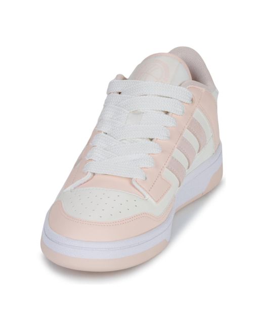 Adidas White Shoes (trainers) Rapid Court Low W