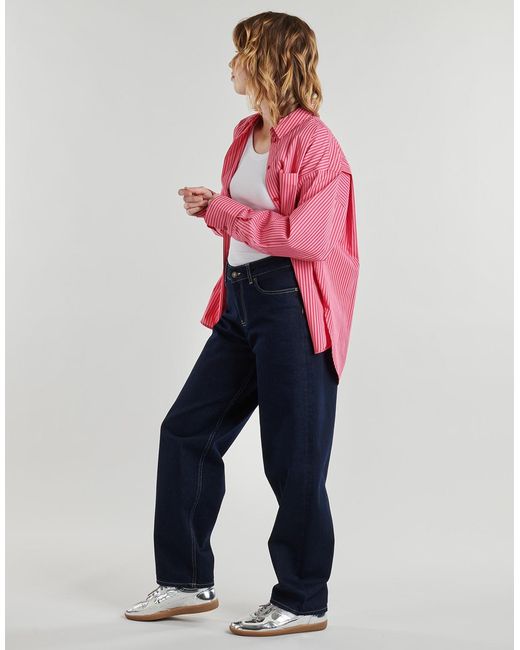 JJXX Blue Mom Jeans Jxfuji Barrel Mw Jeans R004
