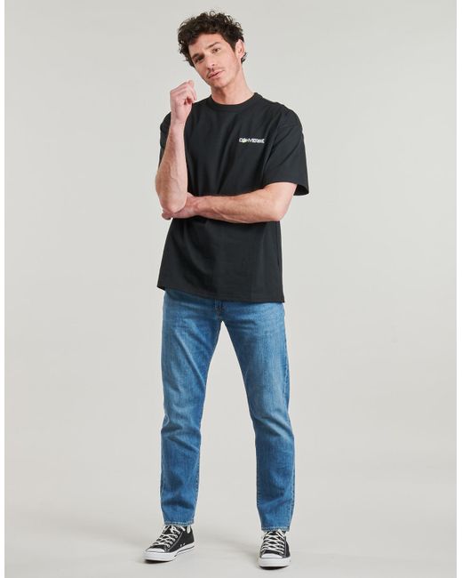 Converse Black T Shirt Alternate Transmissions Loose-fit T-shirt for men