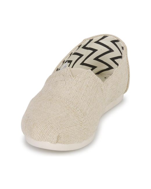 TOMS Natural Alpargata Espadrilles / Casual Shoes
