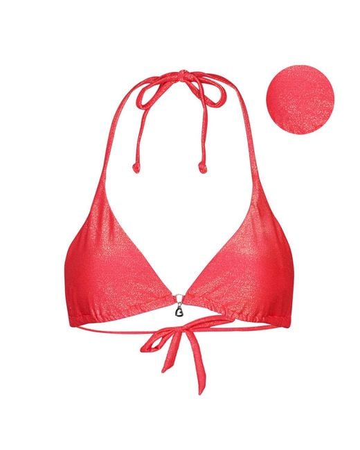 Banana Moon Red Bikini Separates Rico Seaglitter
