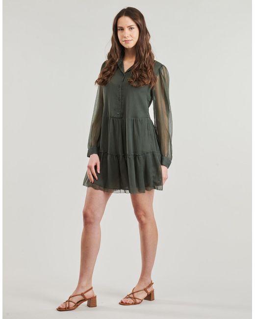 Pepe Jeans Green Dress Bridge