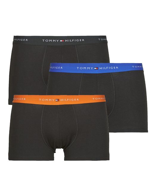 Tommy Hilfiger Black Boxer Shorts Trunk X3 for men