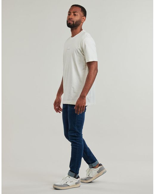 Calvin Klein White T Shirt Monologo Tee for men