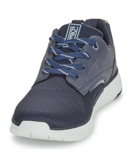 S.oliver Blue Shoes (trainers) 13635-42-805 for men