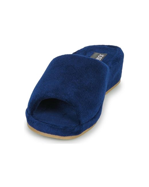 Josef Seibel Blue Flip Flops Marseille 01