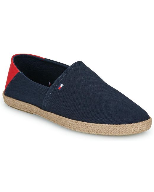 Tommy Hilfiger Blue Espadrilles / Casual Shoes Core Hilfiger Espadrille Textile for men