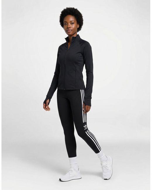Adidas Black Trefoil Tight