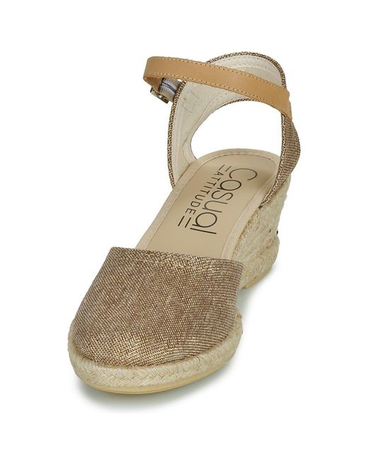 Casual Attitude Metallic Espadrilles / Casual Shoes Onella