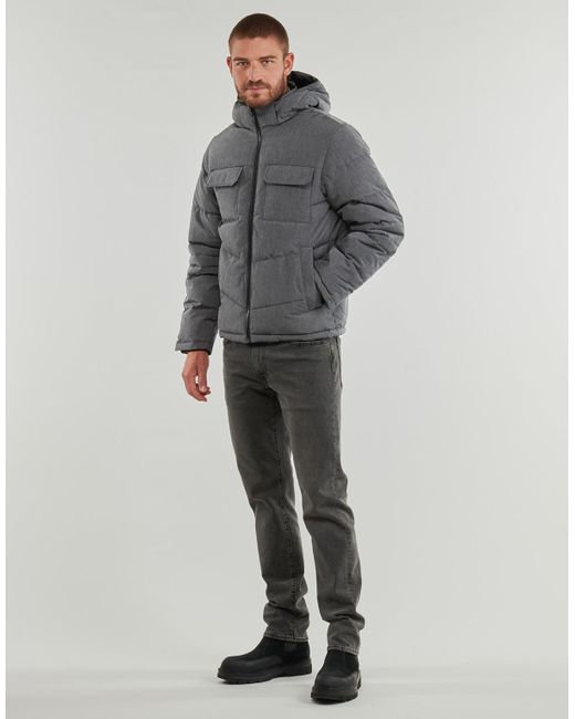 Jack & Jones Gray Duffel Coats Jjbuild for men