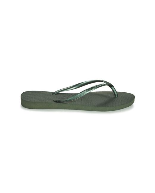 Havaianas Green Slim Flip Flops / Sandals (shoes)