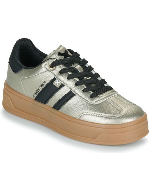 Xti Blue Shoes (trainers) 144585-gold