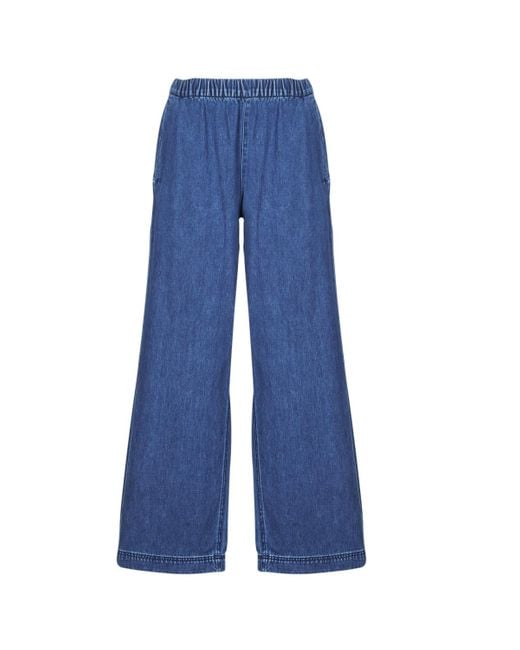 Pieces Blue Flare / Wide Jeans Pcnira