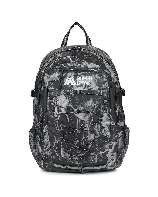 Superdry Black Backpack Outdoor 28l Backpack