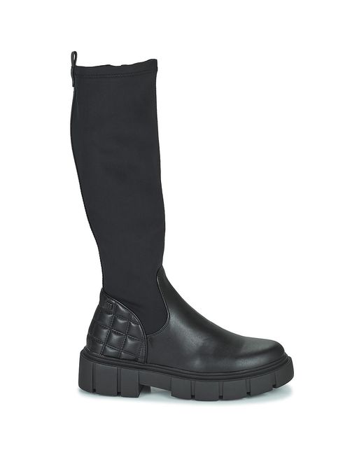 MTNG Black Flat Boots 50190-c51975