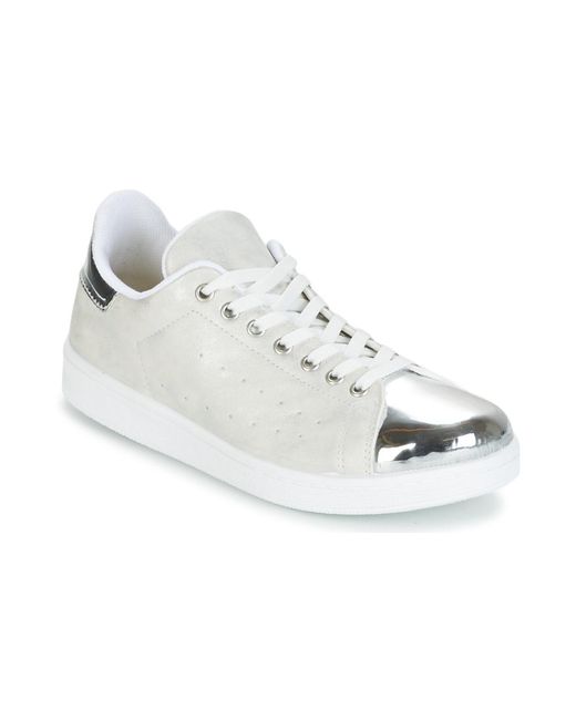 Yurban White Hettane Shoes (trainers)