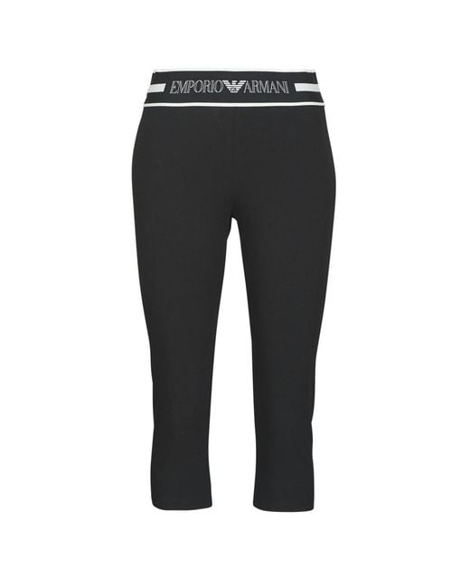 Emporio Armani Black Shorts Ew003673 Loungewear Pants