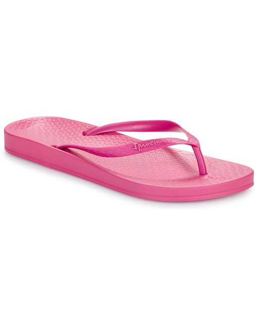 Ipanema Pink Flip Flops / Sandals (shoes) Anat Colors Fem