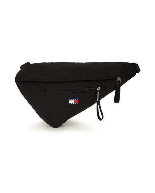 Tommy Hilfiger Black Hip Bag Tjm Urban Sling Bag for men
