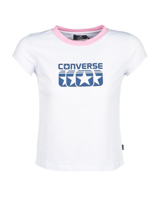 converse t shirt womens grey