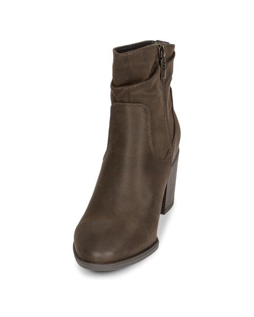 MTNG Brown Low Ankle Boots 59501