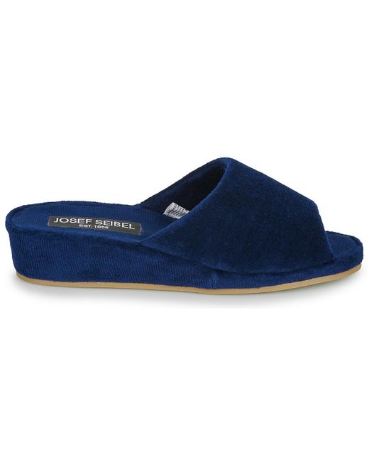 Josef Seibel Blue Flip Flops Marseille 01