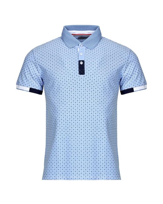 Yurban Blue Polo Shirt Achird for men