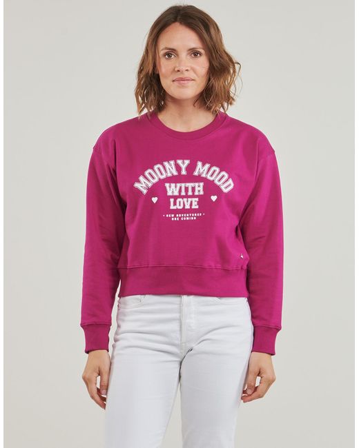 Moony Mood Pink Sweatshirts Marie