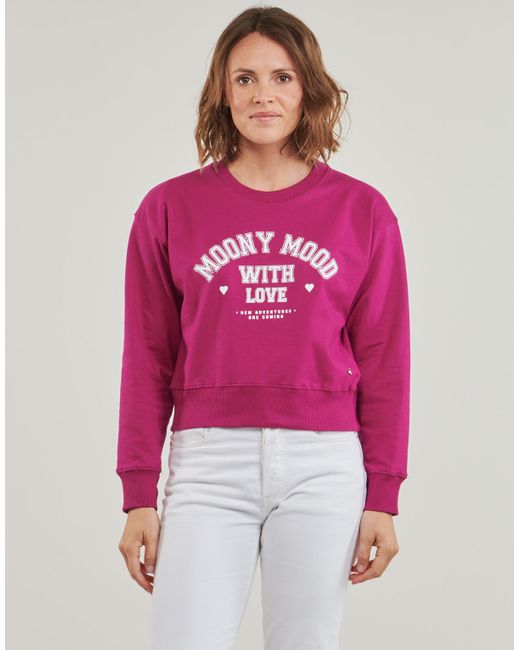 Moony Mood Pink Sweatshirt Marie