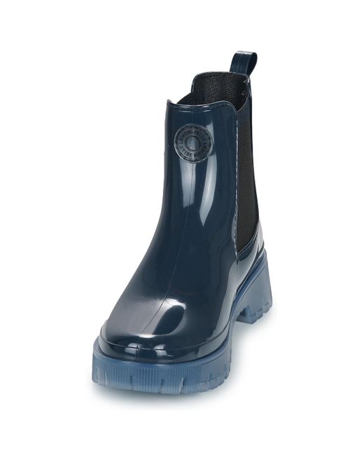 Lemon Jelly Blue Wellington Boots Carolina