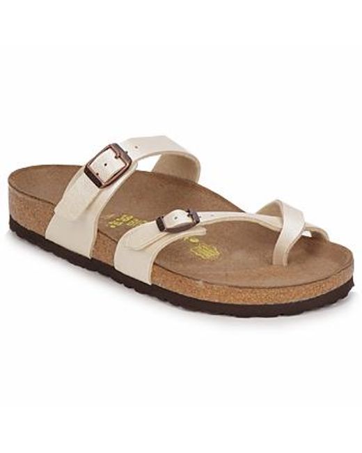 Birkenstock Brown Flip Flops / Sandals (shoes) Mayari